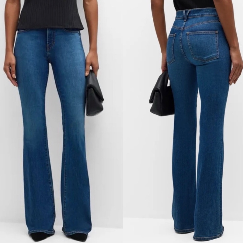 NWOT Veronica Beard Beverly High-Rise Skinny Flare Jeans SZ 30
